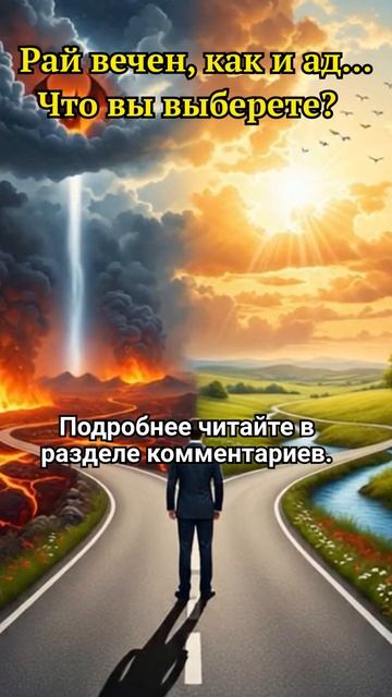 Рай вечен, как и ад... Что вы выберете? Подробнее читайте в разделе комментариев. смотреть онлайн