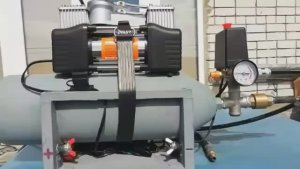 САМОДЕЛЬНЫЙ РЕСИВЕР ДЛЯ АВТОМОБИЛЬНОГО КОМПРЕССОРА