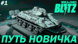 ПУТЬ НОВИЧКА в World of Tanks Blitz Reforged | ДЕНЬ 1