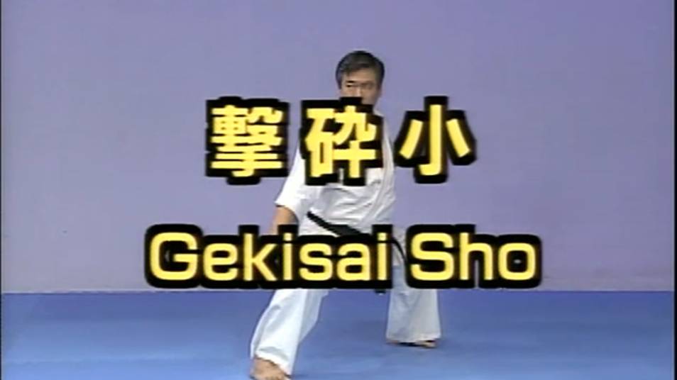 Гекисай Шо - Ката Карате Кёкусинкай (Gekisai Sho - 撃破小)v.1 смотреть онлайн