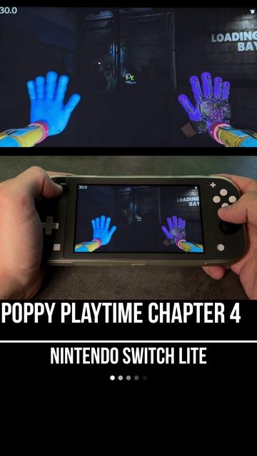 Poppy Playtime: Chapter 4 Nintendo Switch Lite Gameplay смотреть онлайн