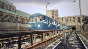 Ема-502 в Гаррис мод Метрострой по Оранжевой линии