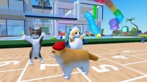 КИСИКИ УЛЕТЕЛИ! Roblox Kitten Game