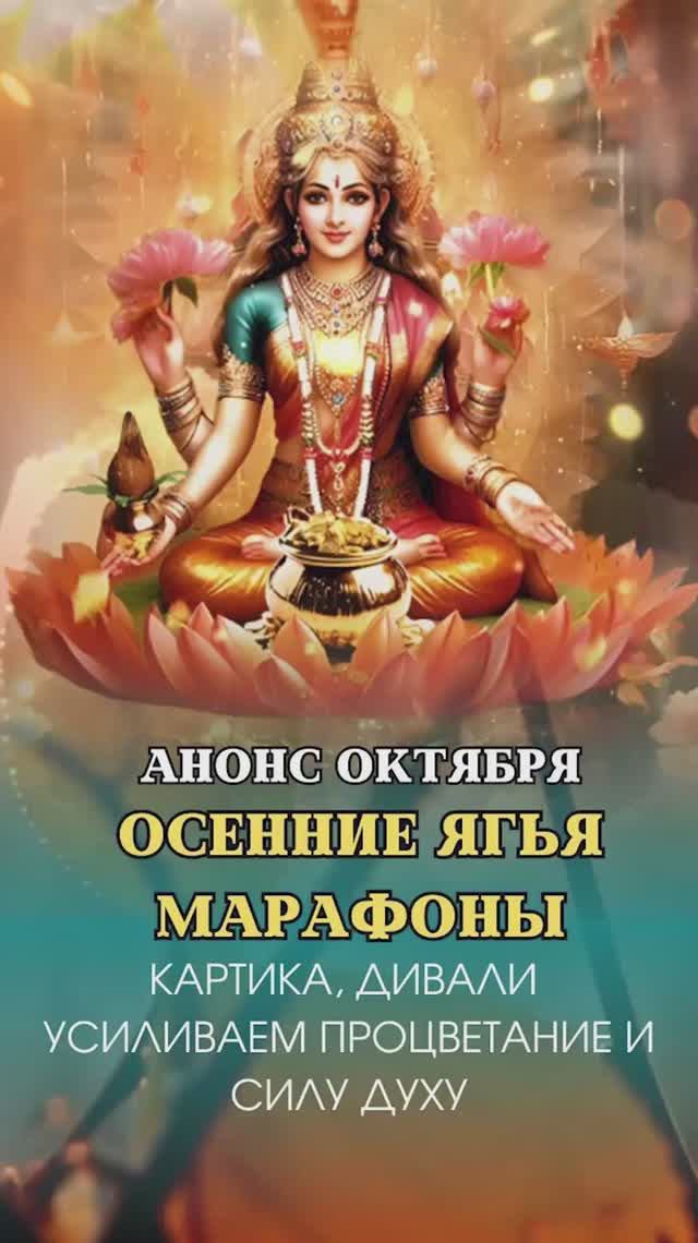 АНОНС ЯГИЙ НА ОКТЯБРЬ 2025. Подробнее - в описании смотреть онлайн