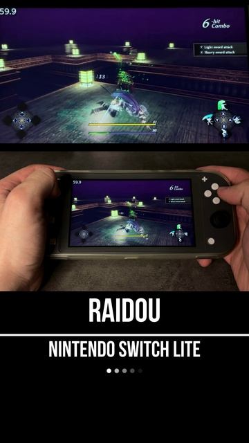 RAIDOU Remastered: The Mystery of the Soulless Army Nintendo Switch Lite Gameplay смотреть онлайн