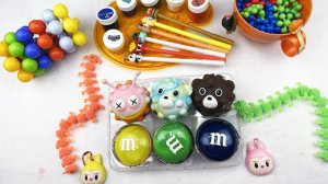 Мультики для Детей. Как сделать яркие цветные Эмендемсинки. Мультики залипалки для малышам