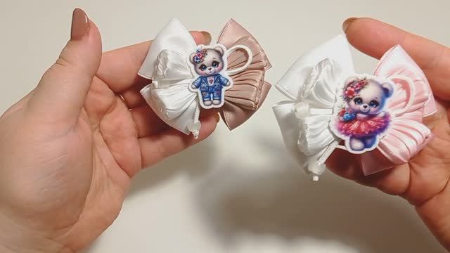 МК бантиков из 4 см и рюшей 🤩❤️

Мастер класс бантиков