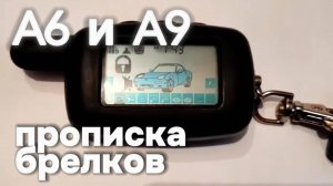 Как прописать брелок StarLine A6 A8 A9 — универсальная инструкция