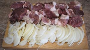 Есть свинина и лук? У вас будет прекрасный ужин! Рецепт от Сытное ТВ. Вкусно и быстро.