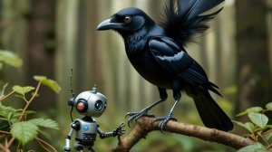 Песня про роботу и ворону