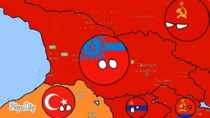 Countryballs: История Грузии 1900-2025