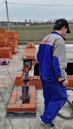 СУХОЕ АЛМАЗНОЕ СВЕРЛЕНИЕ АРМИРОВАННОГО БЕТОНА ДИАМЕТРАМИ ДО 350 ММ 💣💥🔥‼️