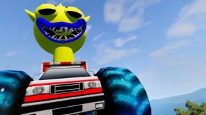 КРУТОЙ ПОБЕГ ИЗ ГРУЗОВОГО АВТОМОБИЛЯ - МОНСТРА МОЛНИЯ ПРОТИВ МАШИНЫ В BEAMNG DRIVE