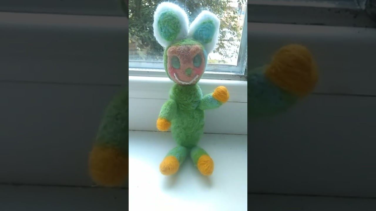 Лабубу! Лабубу своими руками. валяние. смотреть онлайн