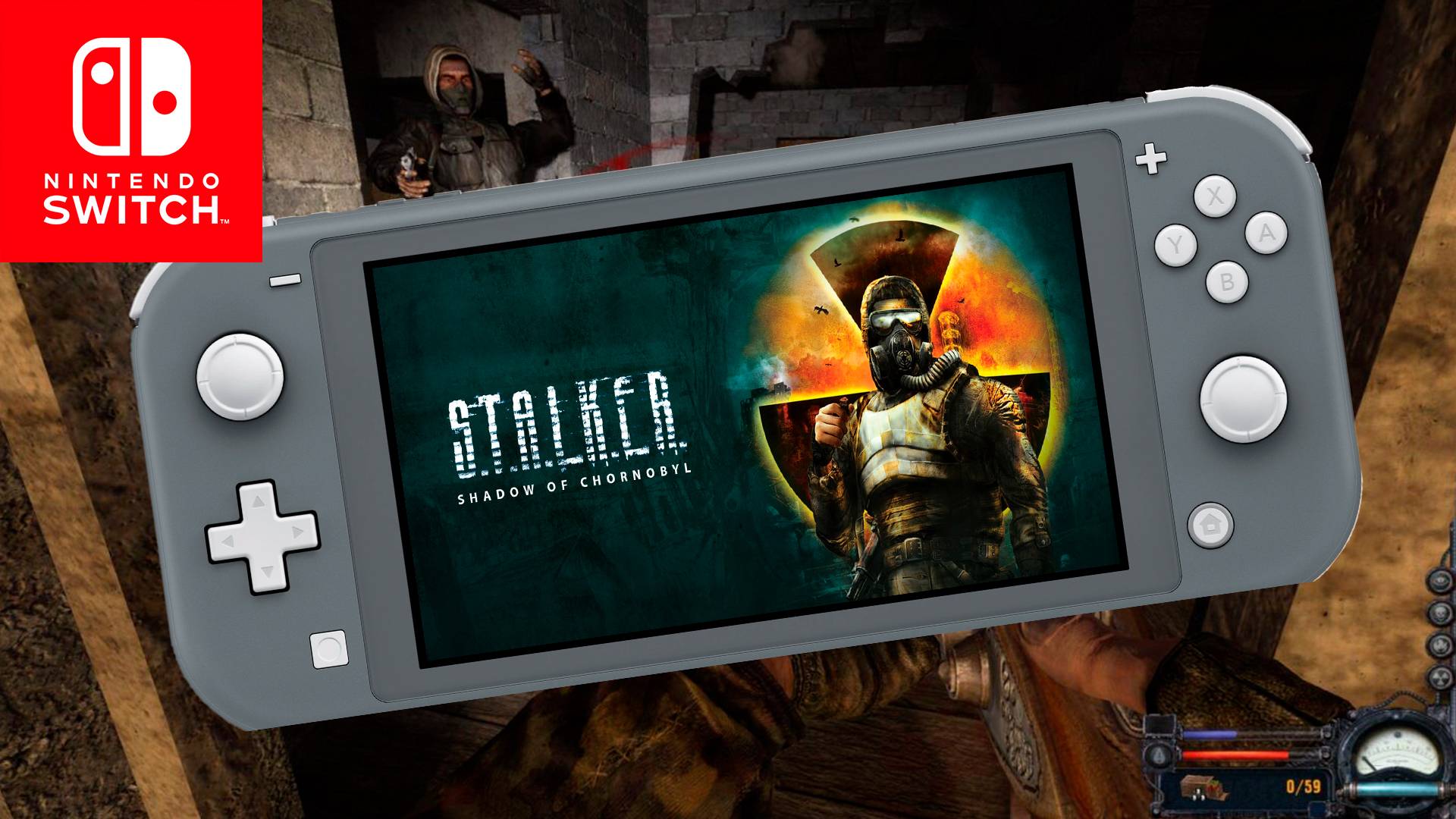 S.T.A.L.K.E.R.: Тень Чернобыля Nintendo Switch Lite Gameplay смотреть онлайн
