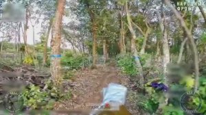 Игра в Кальмара на позициях ВСУ. 🦑