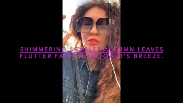 Shimerring scarlet Autumn leaves | tongue-twister смотреть онлайн