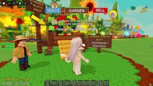 ПРОХОДИМ ЛЕТНИЙ КВЕСТ В ОГОРОДЕ! Roblox Grow a Garden