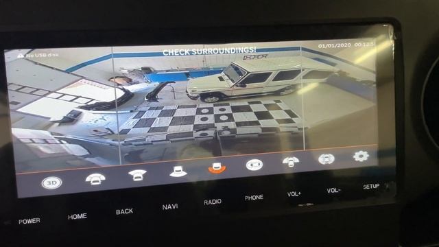 3D система кругового обзора для Mercedes Sprinter смотреть онлайн