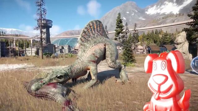 Зоопарк с динозаврами посетил желейный пёс Стасик смотреть онлайн