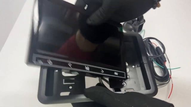 2х канальный тоненький AHD монитор 7 дюймов смотреть онлайн