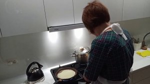 Утренняя тусовка/ Дрожжевые блины на кипятке, обалденные!