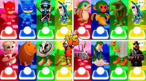 МЕГАМИКС ГЕРОИ В МАСКАХ 🆚 КАПУЧИНО АССАСИНО 🆚 ДРУГИЕ БРЕЙНРОТ МЕМЫ | Tiles Hop №237-240