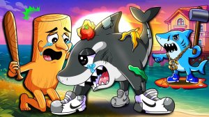 ПРЕДЫСТОРИЯ ОРКАЛЕРО ОРКАЛЫ! Бедный Оркала ПРОТИВ богатого Тралалеро Тралала / Анимация Брейнрота и