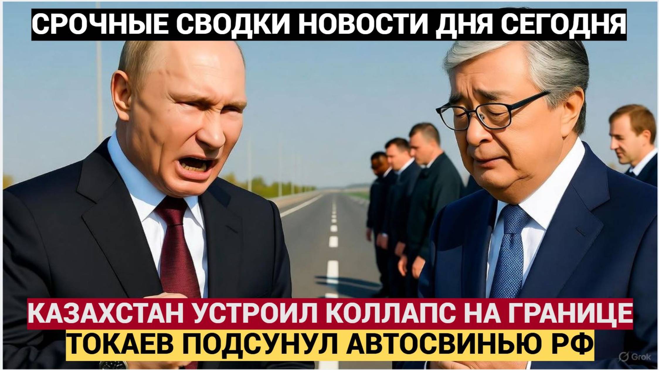 КАЗАХСТАН в ШОКЕ! Токаев подсунул России МОЩНУЮ Свинью! Коллапс на границе с РФ смотреть онлайн