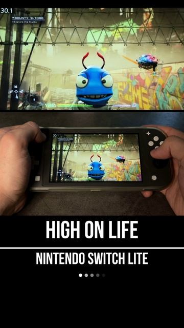 High on Life Nintendo Switch Lite Gameplay смотреть онлайн