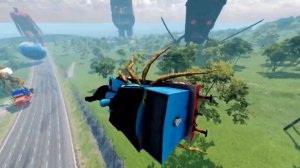 Супер эпическая гонка тачек против огромных Спрунки КАПУЧИНО АССАСИНО, АНИМАЦИЯ