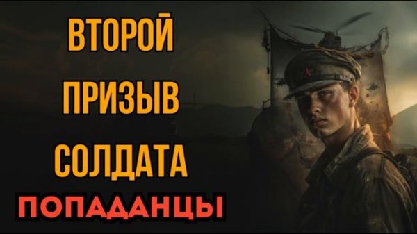 ПОПАДАНЦЫ АУДИОКНИГА: ВТОРОЙ ПРИЗЫВ СОЛДАТА