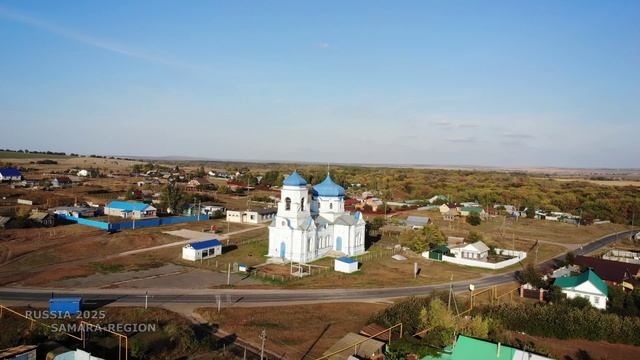 Храм в честь Казанской иконы Божией Матери, 1902 г., село Калиновка / Красноярский район / Russia
