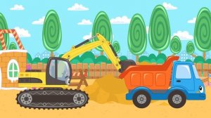 Три Машинки на Картинке -  Мармеладные Мишки и Машинки - Учим Цвета и Счет с малышами Сборник