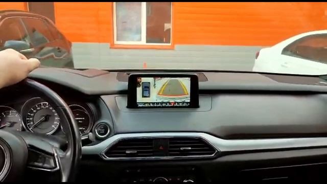 Система кругового обзора Система кругового обзора 3D CAN BIRDVIEW 360° на Mazda CX-9 смотреть онлайн