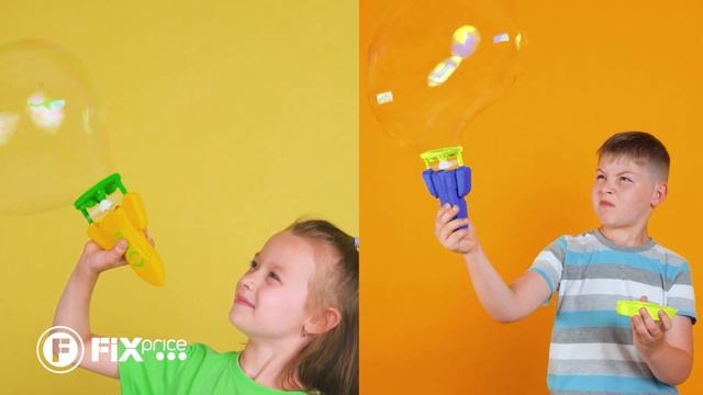 Игровой Набор Мыльные пузырьки | FIX PRICE смотреть онлайн