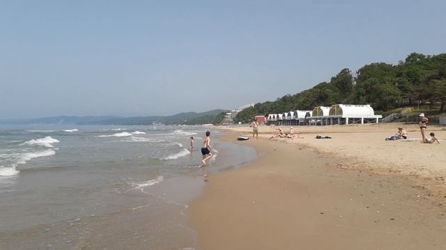 Куда поехать отдыхать с детьми. Черноморское побережье Туапсинского района, Голубая бухта, смотреть онлайн