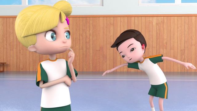 История №9 "Угадай, что я делаю?"- Super Minds Starter (2nd ed) - Unit 9 - Guess what I'm doing? смотреть онлайн