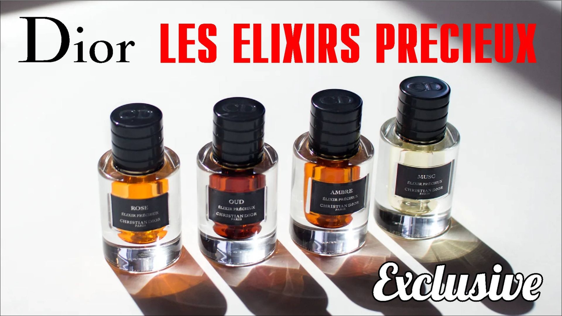 DIOR LES ELIXIRS PRECIEUX: OUD, ROSE, AMBRE, MUSC // YOUTUBE EXCLUSIVE // Fragrance Review