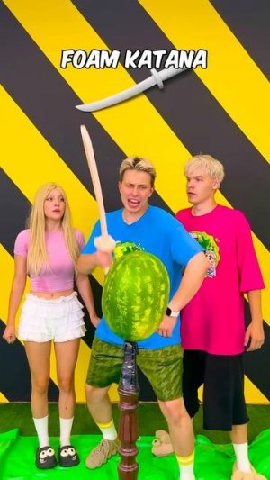 Какая катана разрубит арбуз