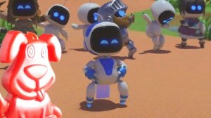 Погоня за зелёным монстром. Последняя серия про Астробота Васю. Желейный Стасик играет в Astro bot.