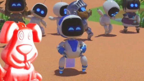 Погоня за зелёным монстром. Последняя серия про Астробота Васю. Желейный Стасик играет в Astro bot.