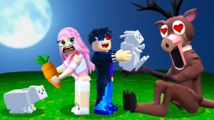 🐺КАК ПРИРУЧИТЬ ВСЕХ ЖИВОТНЫХ 99 НОЧЕЙ В ЛЕСУ РОБЛОКС! ШЕДИ И ЛЕСКА ROBLOX