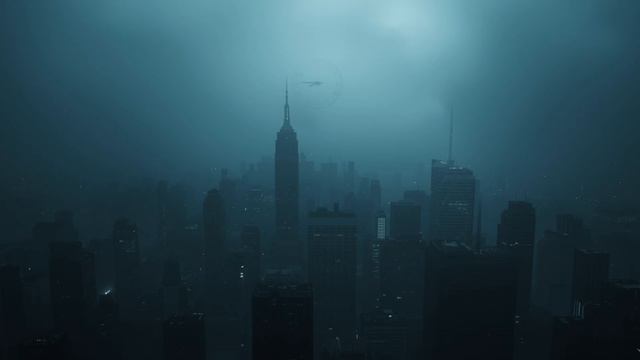 City of Breathing Fog 🌫️ 2-Hour Atmospheric Ambience ｜ Living Buildings ｜ Lazy Clock Sky смотреть онлайн