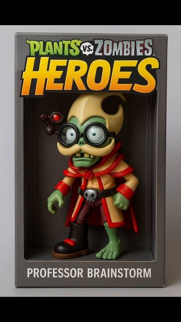 Figure #18: Plants vs. Zombies Heroes: Professor Brainstorm смотреть онлайн