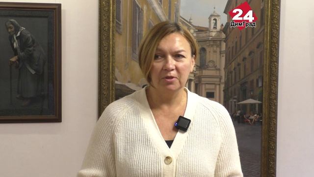 «Я очень рада, что такая выставка приехала в наш замечательный город» смотреть онлайн