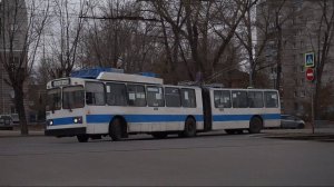 Троллейбус  ЗиУ-683 КВР БТРМ-4008. Колбасный тролль.