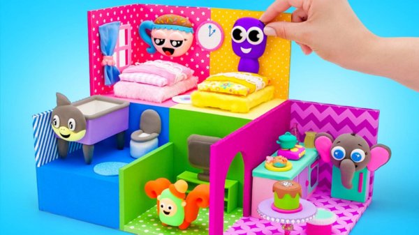 Мастерим миниатюрный домик 🏠 Для неожиданных гостей 👀✨