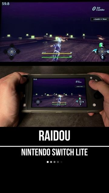 RAIDOU Remastered: The Mystery of the Soulless Army Nintendo Switch Lite Gameplay смотреть онлайн