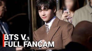 Прибытие Тэхёна + Красная дорожка на показе мод Селин в Париже ПОЛНЫЙ ФАНКАМ 2025